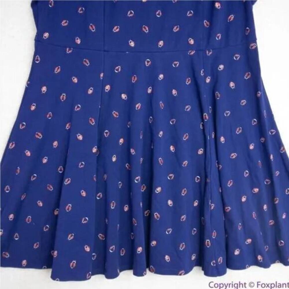 Unique Vintage Gwynnie Bee ladybug Print Dress, 2X - Picture 5 of 13